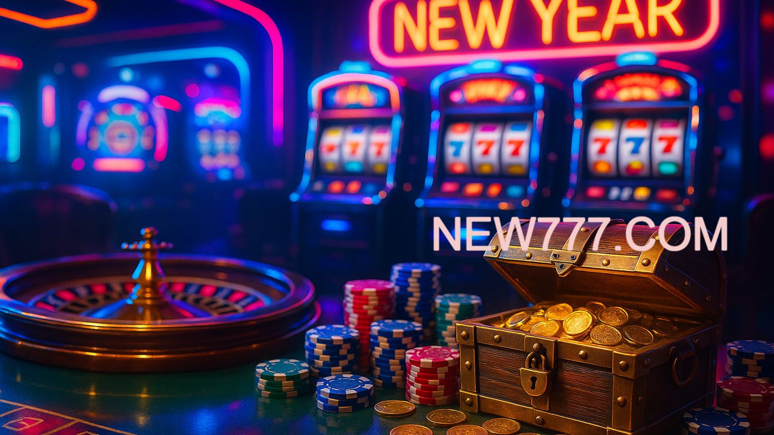 Promoções de Ano Novo no NEW777.COM